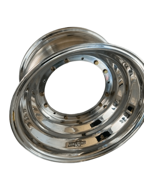POLISHED 8" BY 15" 3 OFF SPRINT STD FRONT WHEEL