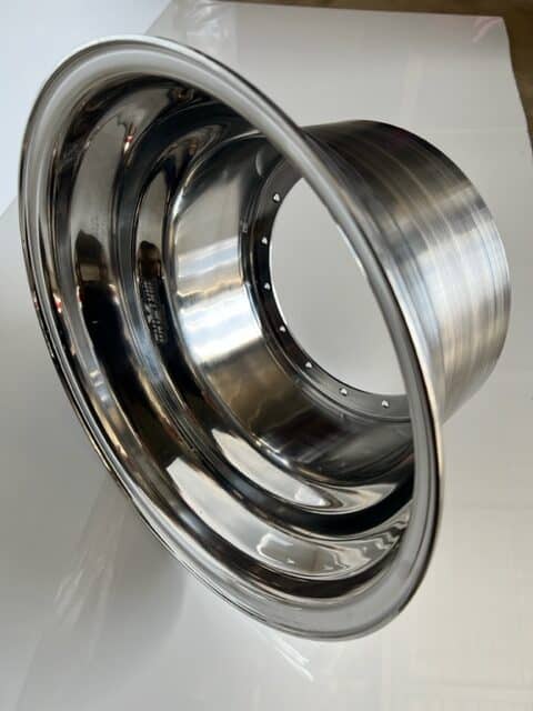 DXI POLISHED 7.5" OUTER BARREL STANDARD WHEEL HALF