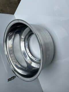 DXI POLISHED 7.5" INNER BARREL STANDARD WHEEL HALF