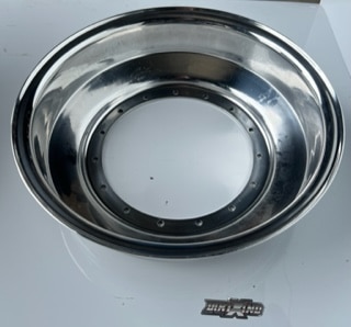 DXI POLISHED 4" INNER BARREL STANDARD WHEEL HALF